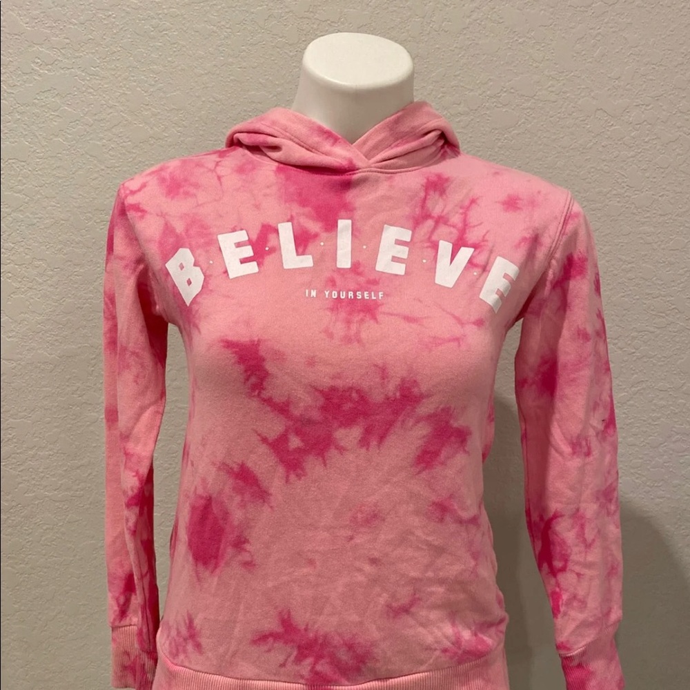 Girls Pink Hoodie